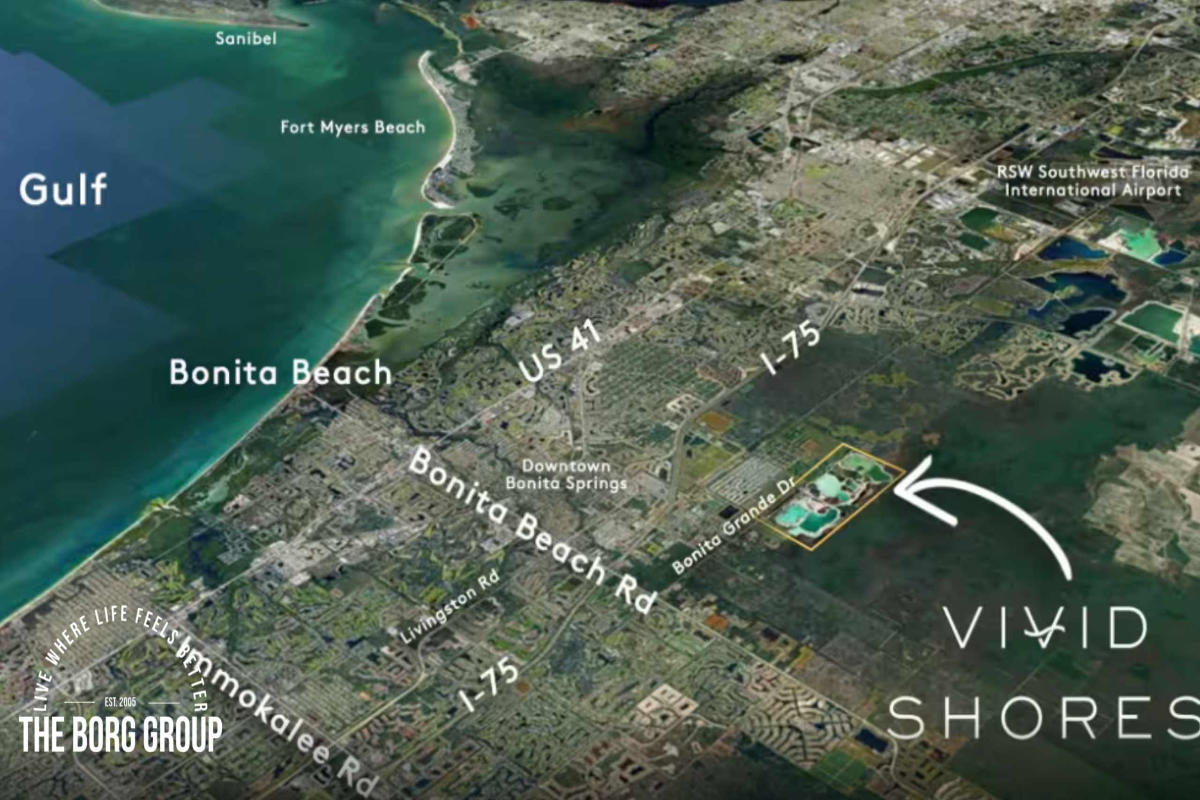 Vivid Shores resort pool and amenities