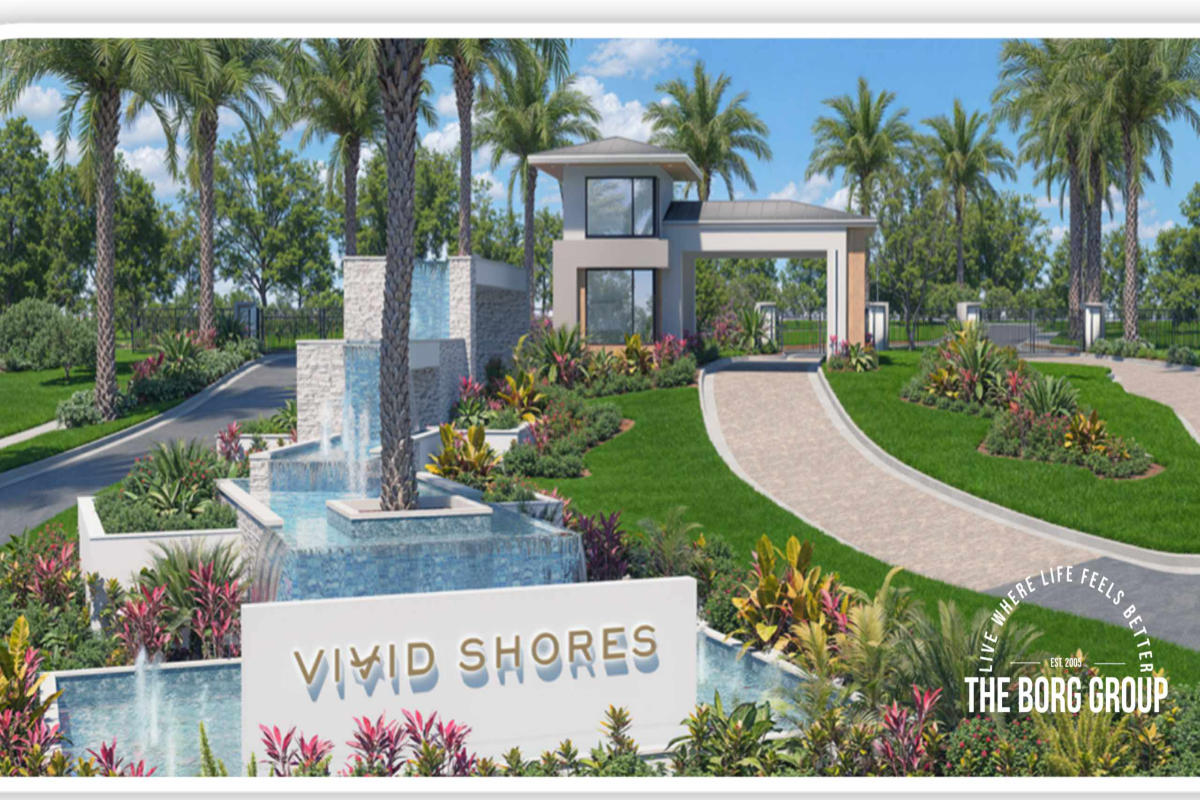 Vivid Shores new construction home exterior