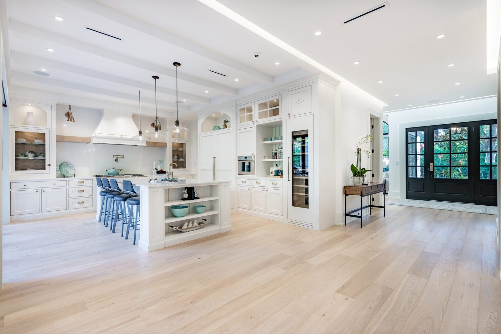 Bright open kitchen in a Southwest Florida home